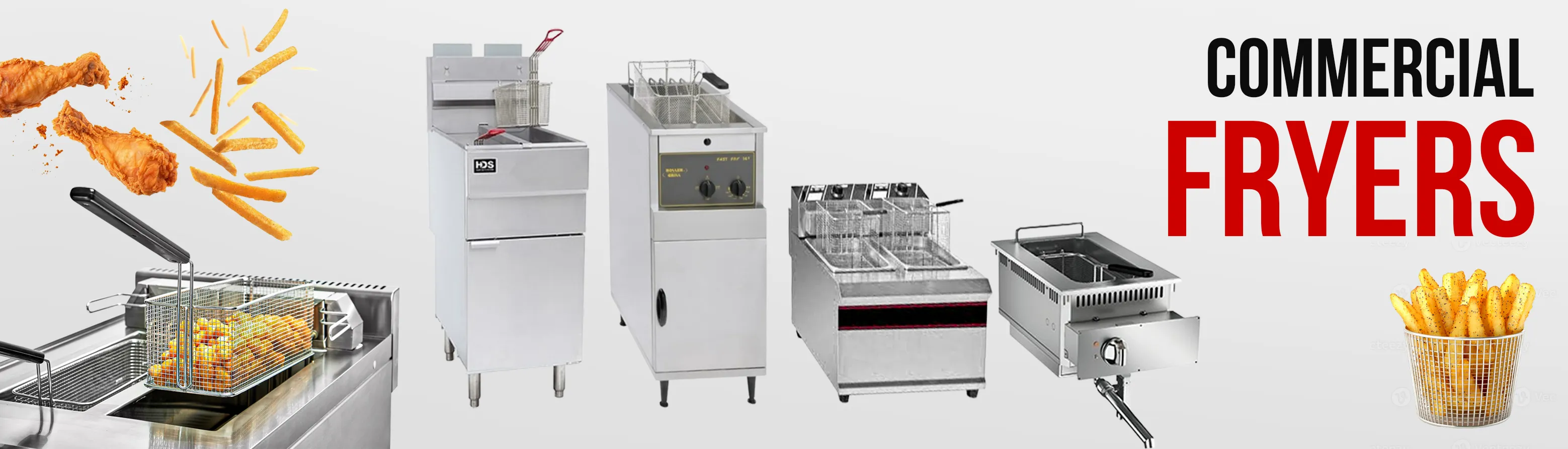 Commercial fryers