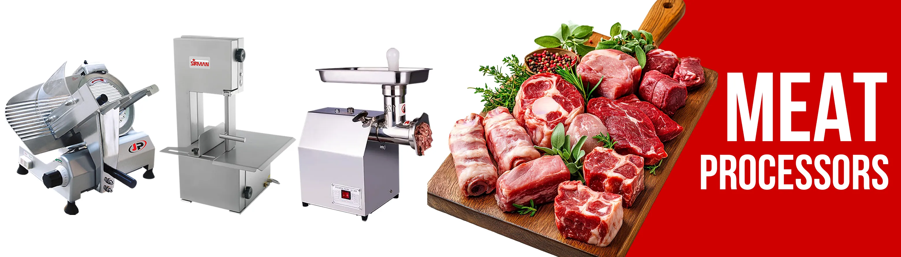 Meat processing equipment