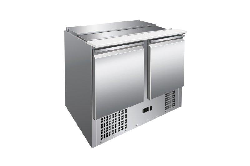 2 Door Saladette Counter 1045 Blueline