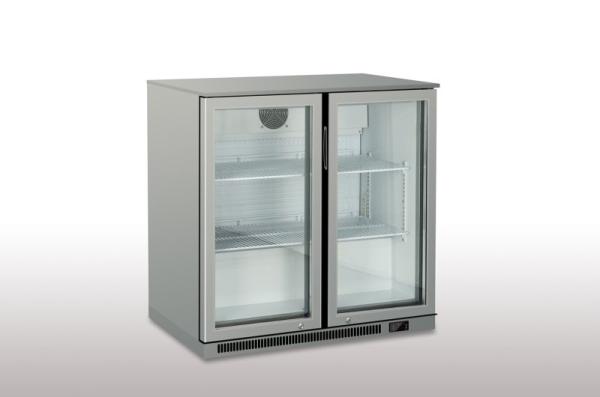 Back Bar Cooler Double Door SS H Kitchen