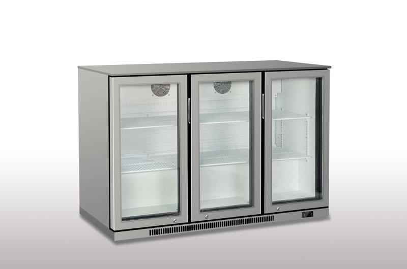 Back Bar Cooler Triple Door H Kitchen