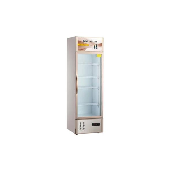 Vertical Display Cabinet Single Door Chiller (Aluminum Frame)
