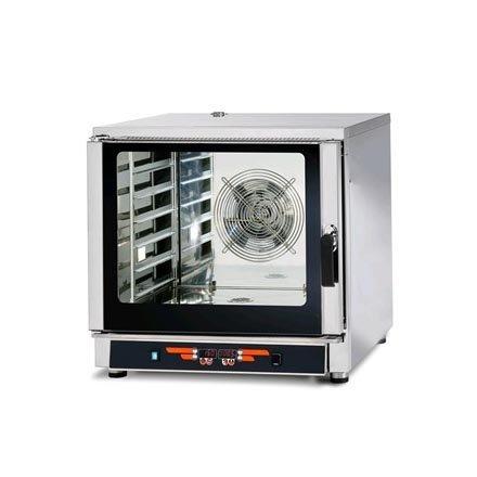 Oven Convection Electric 6 Trays Tecnodom FEM06NEMIDVH2O