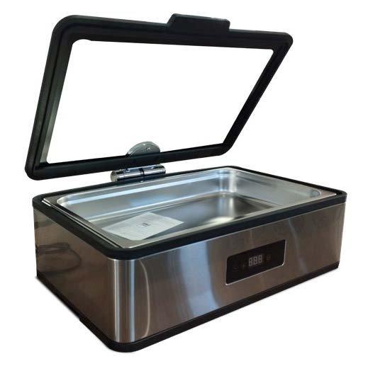 Digital SS Rectangular Chaffing Dish 9 Ltrs