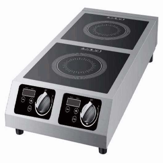 Induction Cooker Two Zone Table Top 7KW