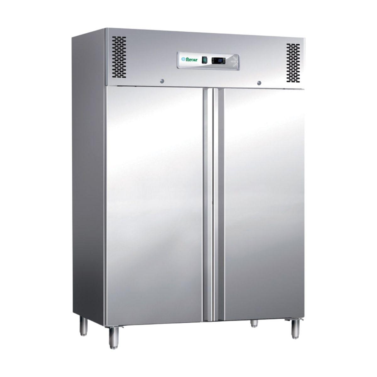 Upright Solid Door Chiller 2 Door Blueline GN1410TN