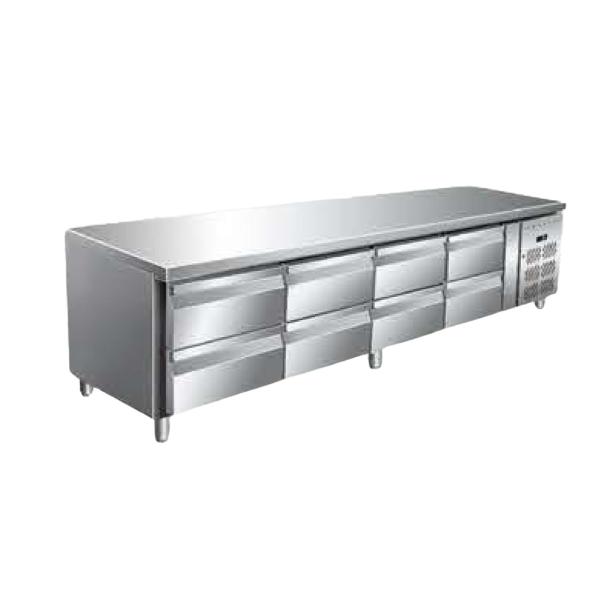 Drawer Counter Chiller 8 Drawers 2200 Blueline