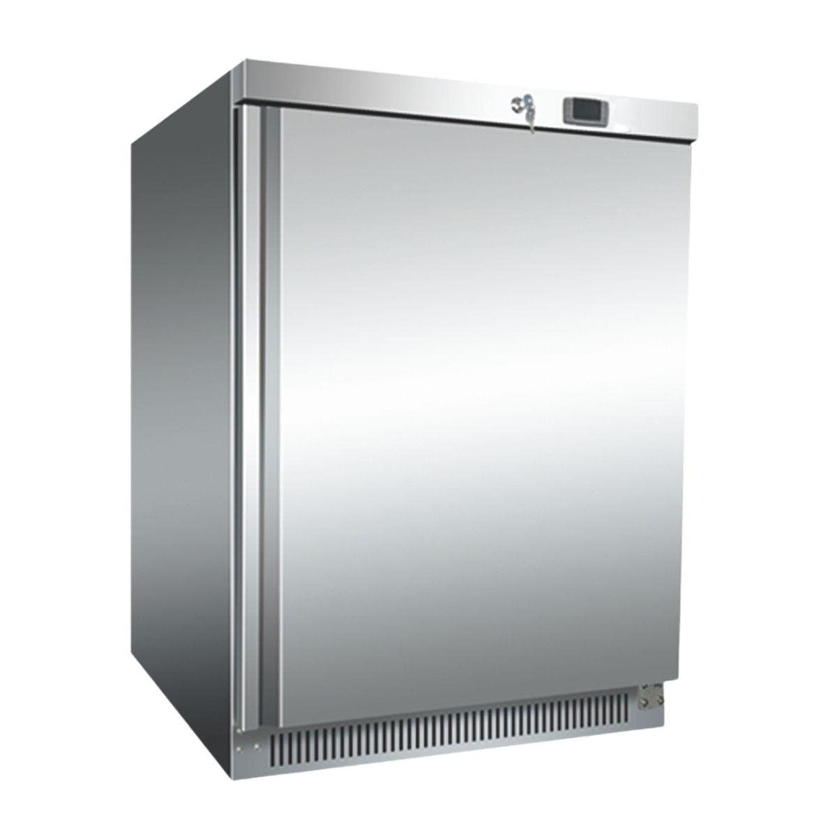 Solid Door Freezer 1 Door Under Counter DF200 S/S