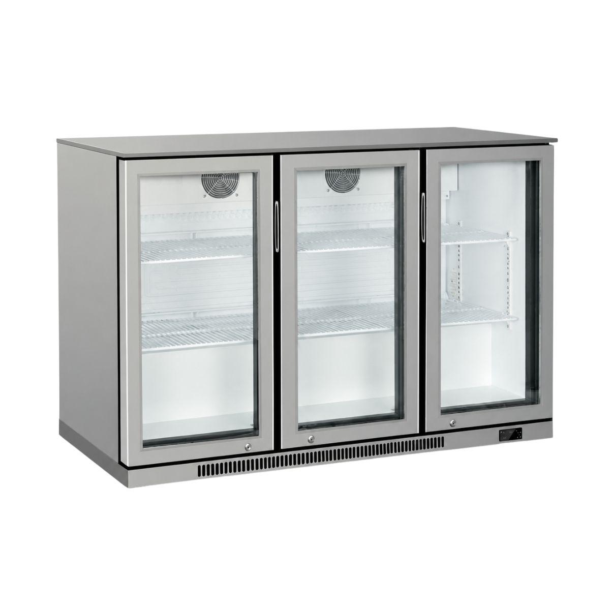 Back Bar Cooler Triple Door H Kitchen