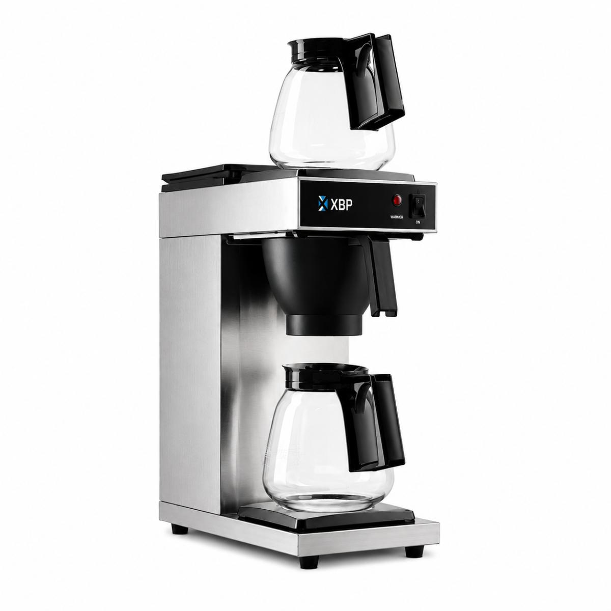 Coffee Brewer with 2 Decanter FTL120-2 Inox