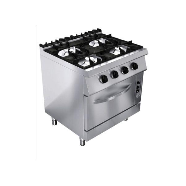 4 Burner Gas Range + Electric Oven Kusina