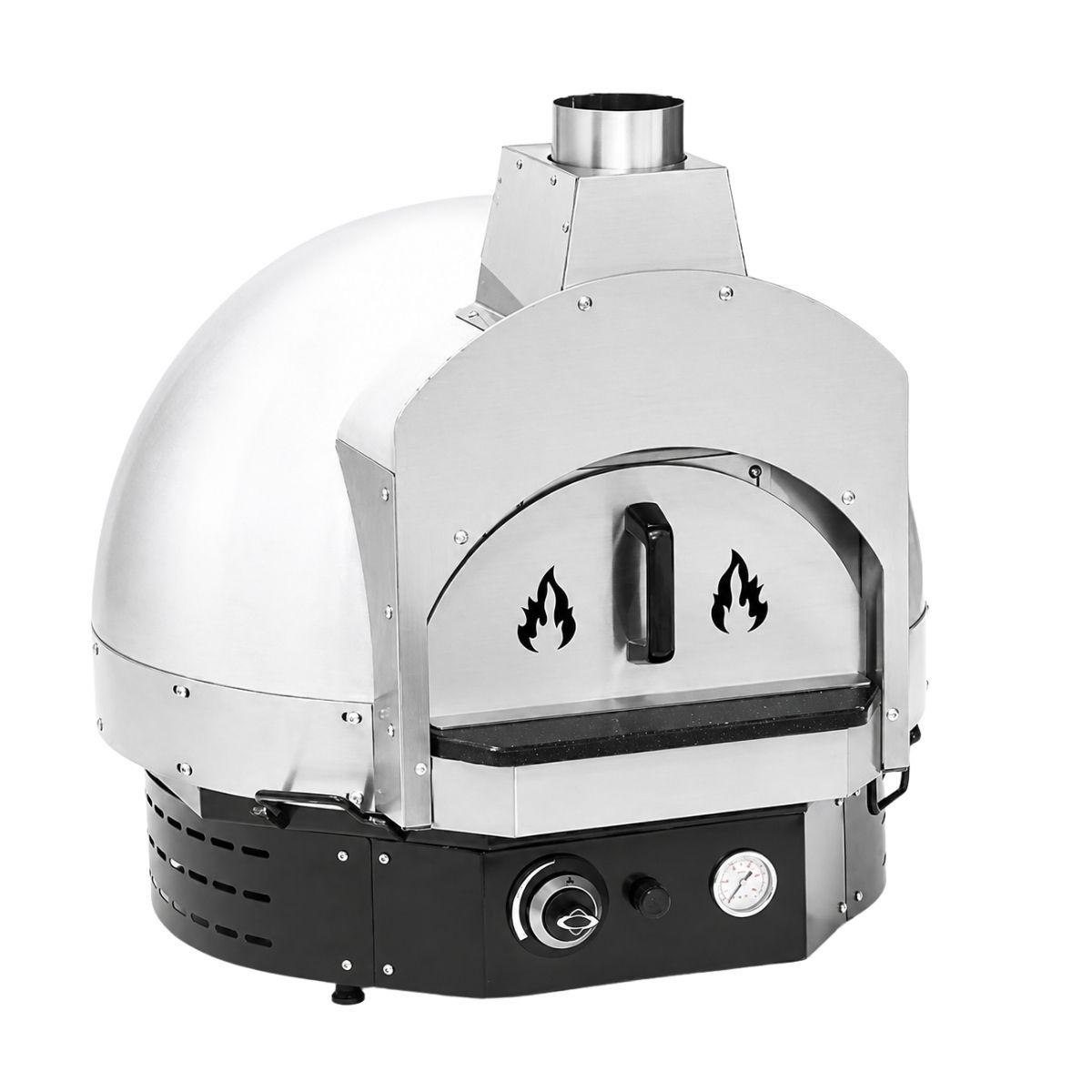 Gas Stone Base Pizza Oven EMP.SPO.H-70-W