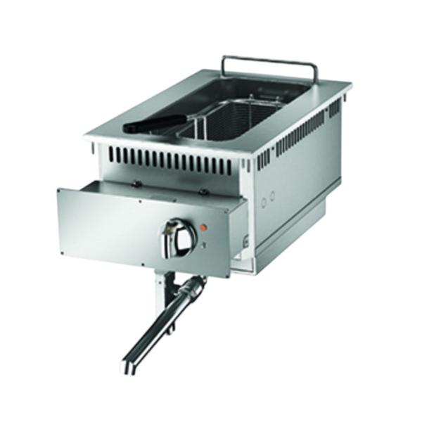 Single Well Electric Fryer 15 Ltr Drop-In Baron DI7FRE415