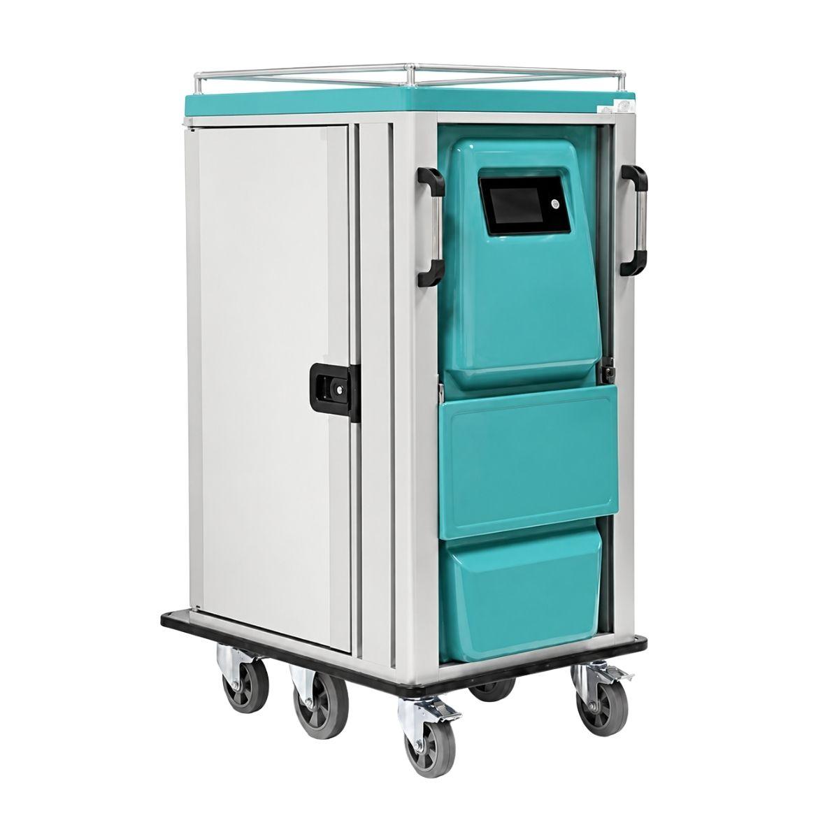 Hot and Cold Meal Distribution Trolley 24 Tray