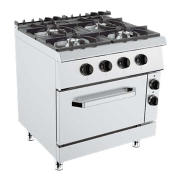 4 Burner Gas Range + Electric Oven Kusina