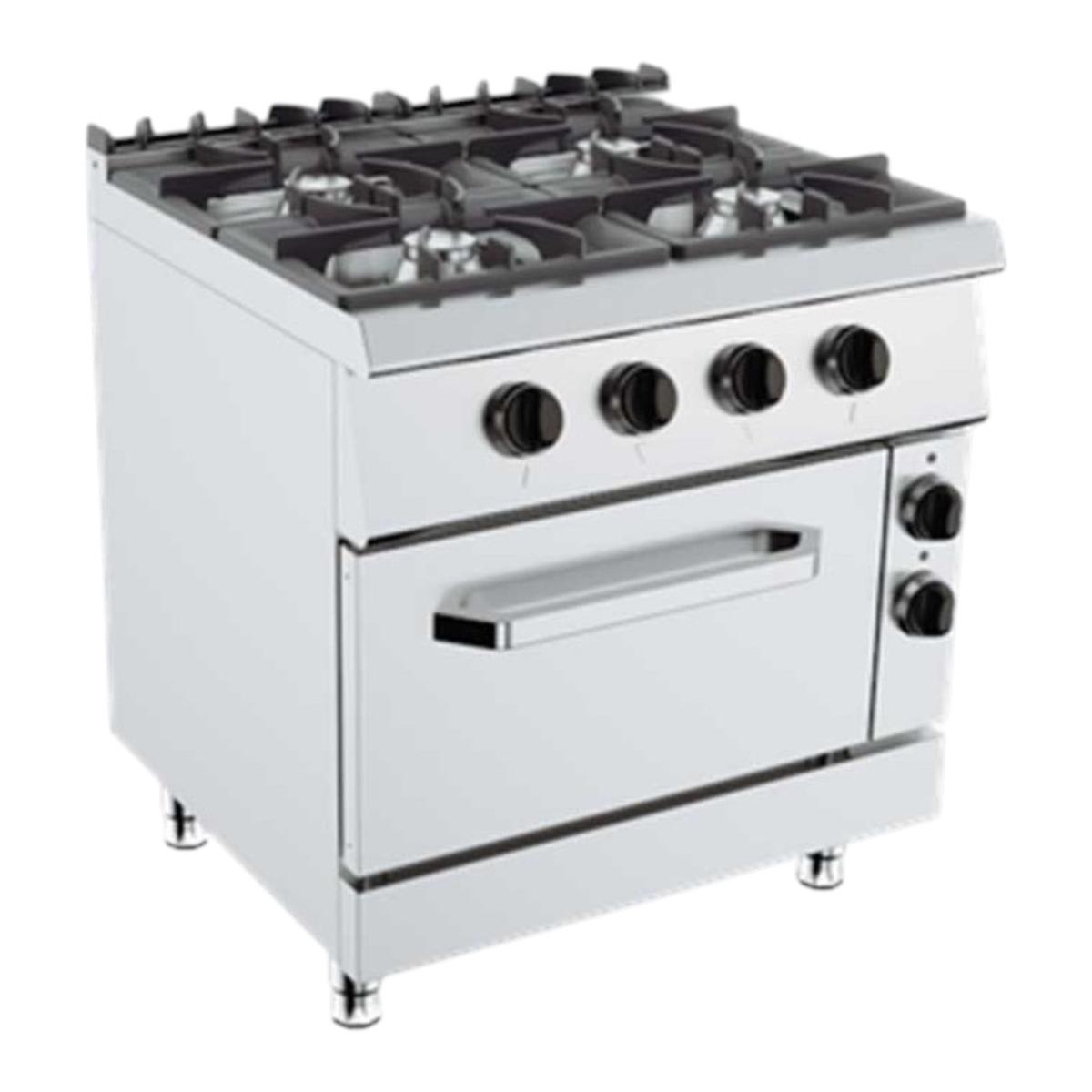 4 Burner Gas Range + Electric Oven Kusina