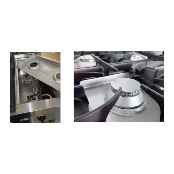 4 Burner Gas Range + Electric Oven Kusina