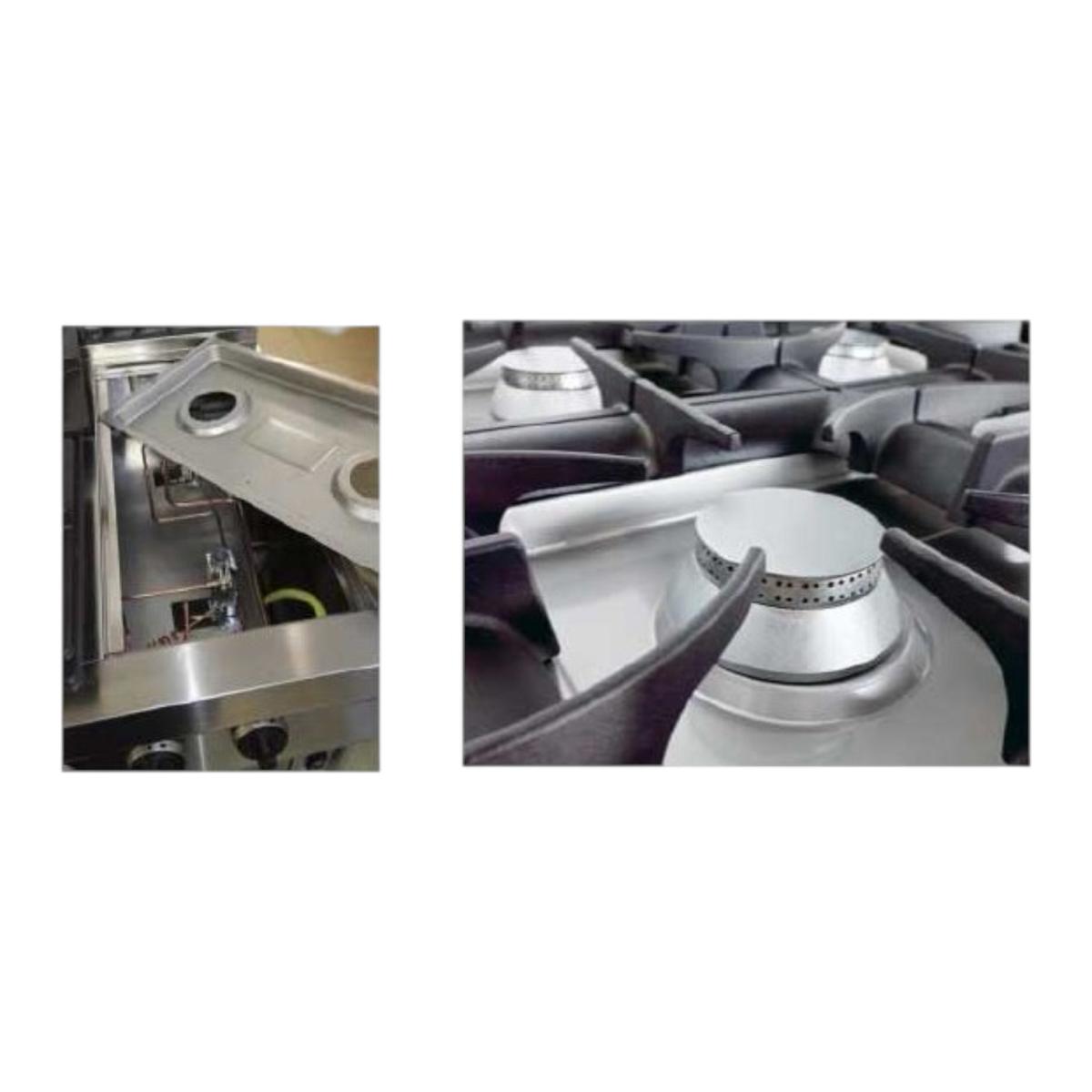4 Burner Gas Range + Electric Oven Kusina