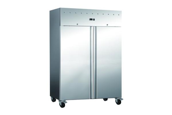 Upright Solid Door Chiller 2 Door Blueline GN1410TN